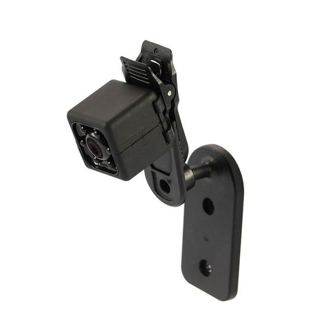 720P Mini Infrared Night Vision Monitor Camera Black