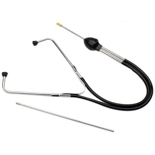 Steel Cylinder Stethoscope For Machinery Black