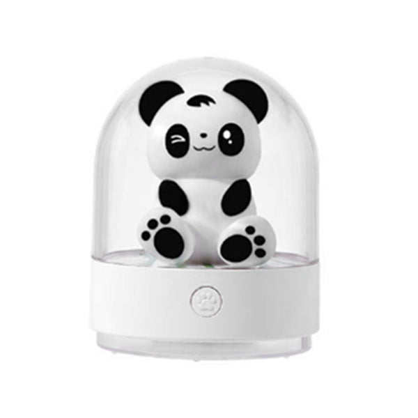 Creative Cute Panda Aromatherapy Usb Charging Led Desktop Colourful Night Light