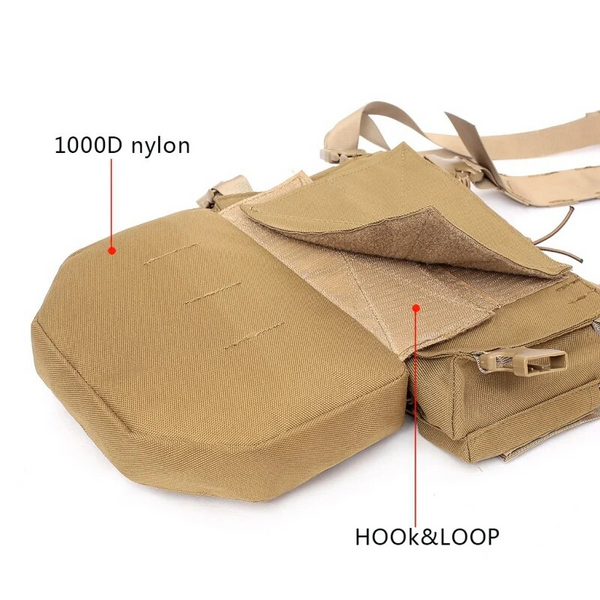 Tactical Vest Abdominal Bag Outdoor Pouch Universal Waist Pocket