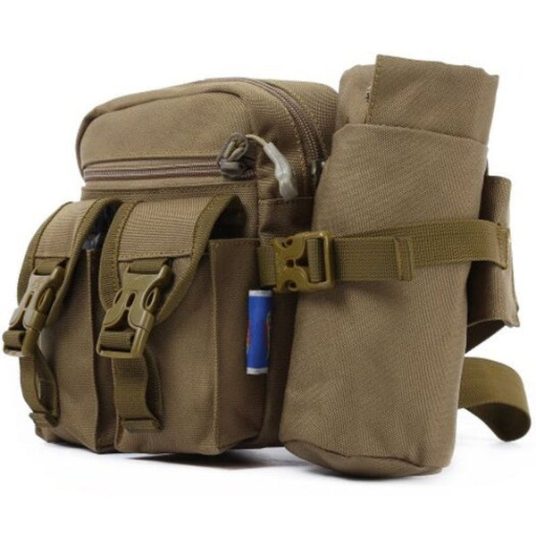 328 Outdoor Nylon Tactical Waist Pack Khaki