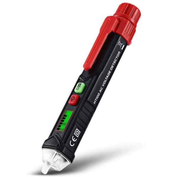 Ht100 Induction Test Pen Ac Voltage Detector Red