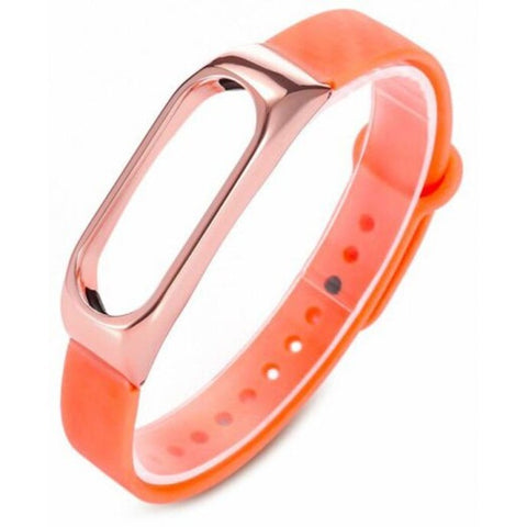 Tpe Wristbandfor Xiaomi Mi Band 2 Orange