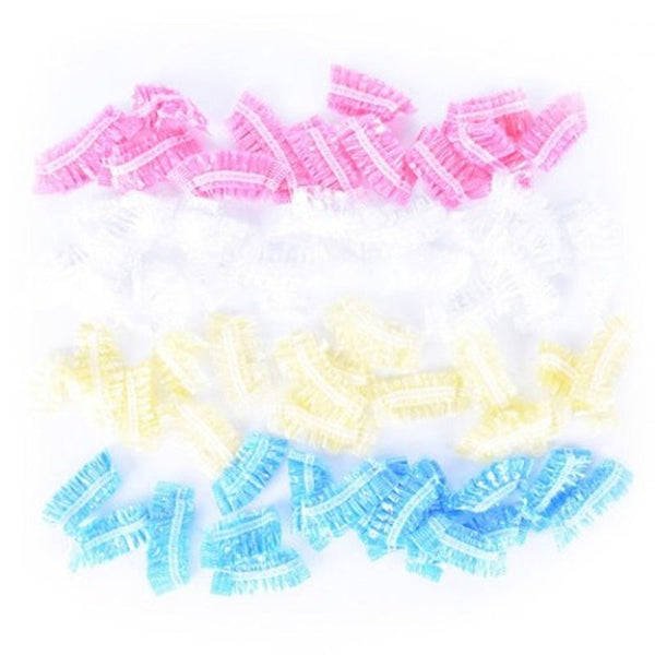 Transparent Thickened Disposable Earmuffs 100Pcs 1Pc