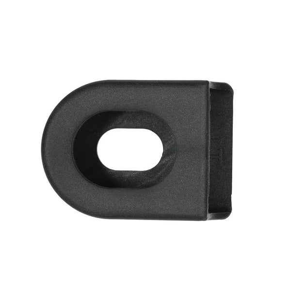 U200blixada 1 Pair Of Bike Crank Arm End Crankset Cover Protective Sleeve Cap Silicone Wear Resistant For Road Mtb Folding Black