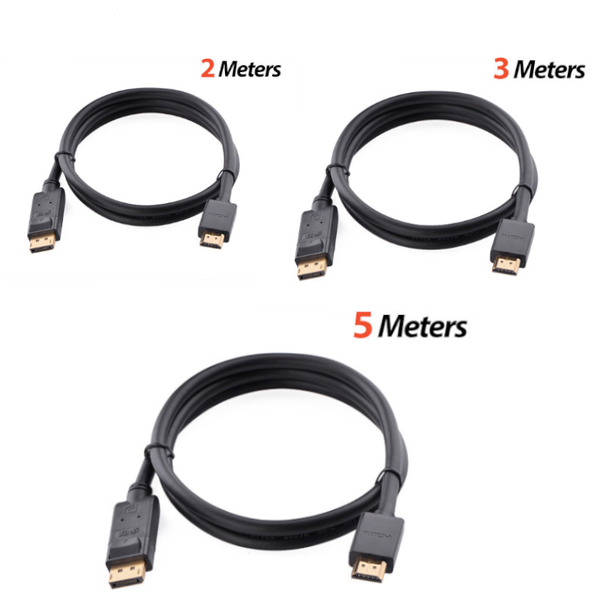 Displayport Male To Hdmi Cable (10202)