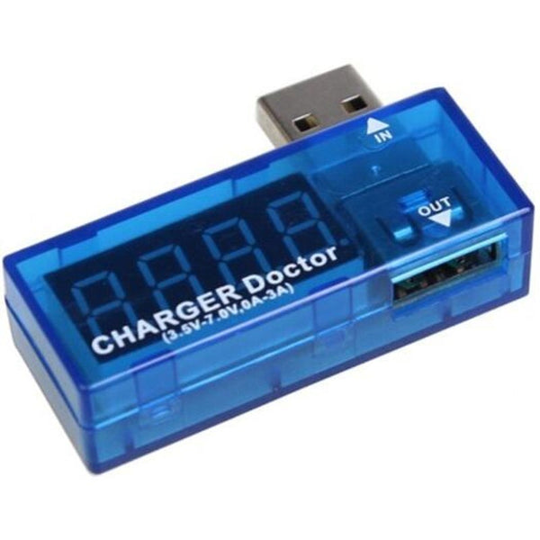 Usb Charger Doctor Voltage Current Meter Mobile Tester Blue Ribbon