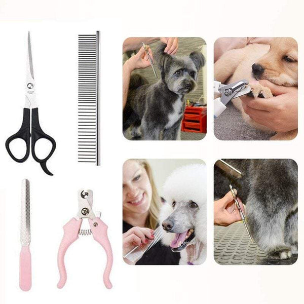 Usb Rechargeable Cat Dog Hair Trimmer Electrical Pet Clipper Cutter Grooming