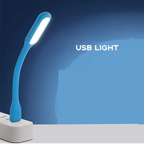 Night Light Projectors Bright Mini Usb Led Lamp For Laptop Desk Reading Blue