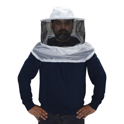 Beekeeping Half Body Round Head Veil Protective Gear