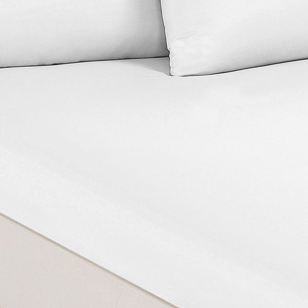 Royal Comfort 1500 Thread Count Cotton Rich Sheet Set 3 Piece Ultra Soft Bedding - King White