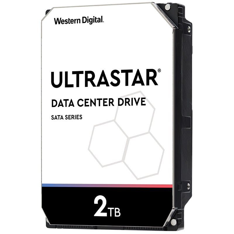 Western Digital Wd Ultrastar Enterprise Hdd 2Tb 3.5\' Sata 128Mb 7200Rpm 512N Se Dc Ha210 24X7 600Mb Buffer 2Mil Hrs Mtbf Hus722t2tala604