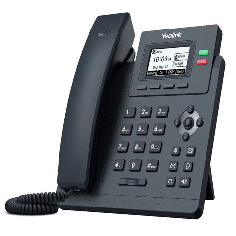 Yealink T31p 2 Line Ip Phone, 132X64 Lcd, Poe. No Power Adapter Included