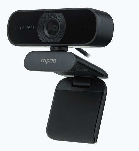 Rapoo C260 Webcam Fhd 1080P/Hd720p, Usb 2.0 Compatible Win7/8/10, Mac Os X 10.6 Or Above, Chrome And Android V5.0 - Ideal For Teams, Zoom