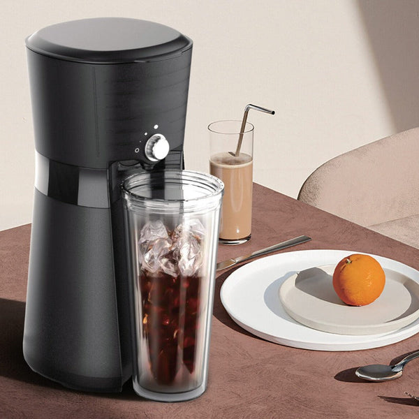 Digital Iced Coffee Maker W/ 10Oz, Reusable Cup & Straw Included