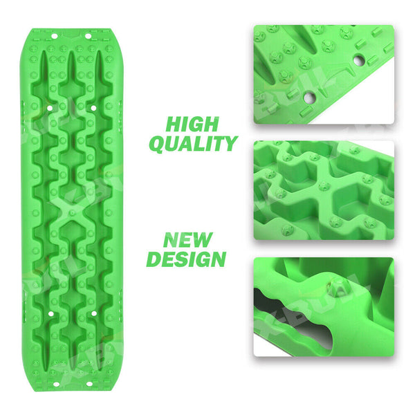X-Bull Recovery Tracks Sand 2 Pairs / Snow Mud 10T 4Wd Gen 3.0 Green