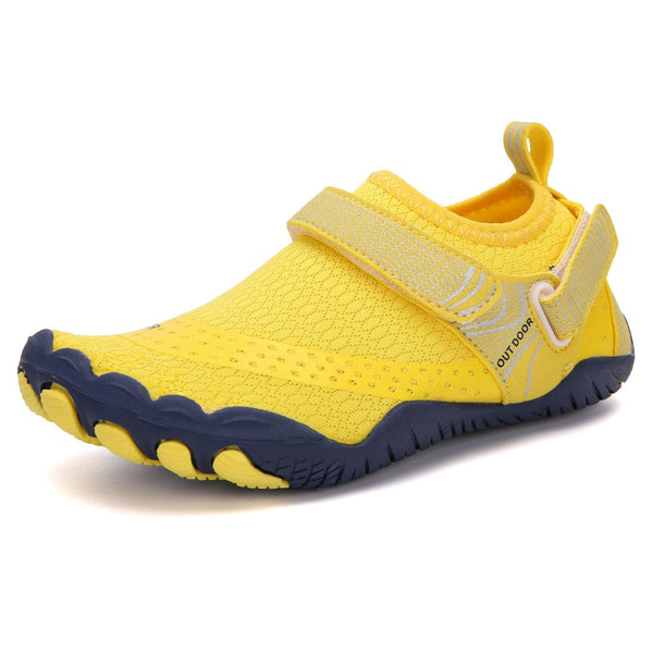 Kids Water Shoes Barefoot Quick Dry Aqua Sports Boys Girls - Yellow Size Bigkid Us2=Eu32