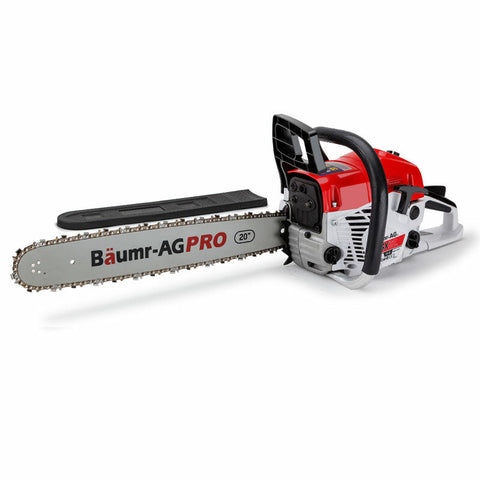 Baumr-Ag 62Cc Petrol Commercial Chainsaw 20 Bar E-Start Pruning Saw