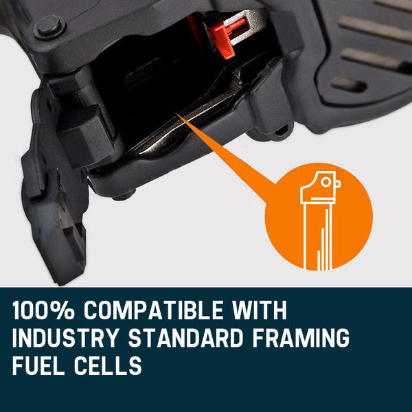 Unimac Cordless Framing Nailer 34 Degree Gas Gun Portable Battery Charger