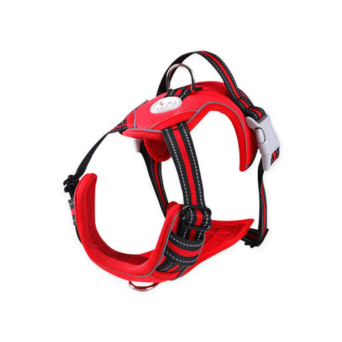 Floofi Dog Harness Vest L Size (Red) Fi-Pc-173-Xl