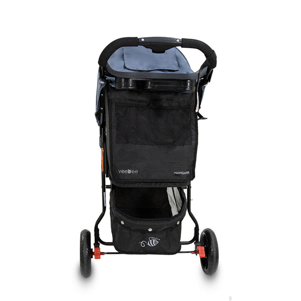 Veebee Navigator Stroller 3-Wheel Pram For Newborns To Toddlers Glacier