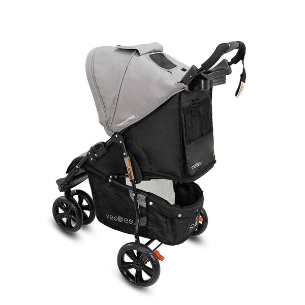 Veebee Navigator Stroller 3-Wheel Pram For Newborns To Toddlers Fauna