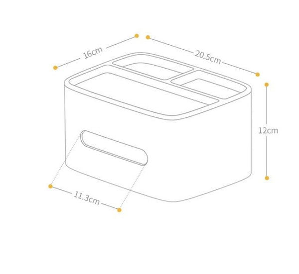 Ecoco Tissue Box Cover Table Napkin Paper Case Car Holder Storage Organizer Dispenser
