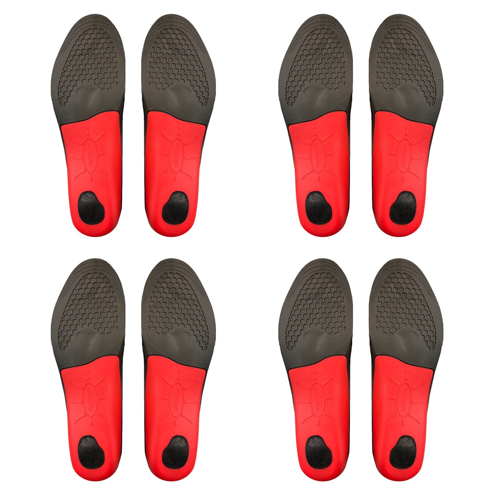 Bibal Insole 4X Pair L Size Full Whole Insoles Shoe Inserts Arch Support Foot Pads
