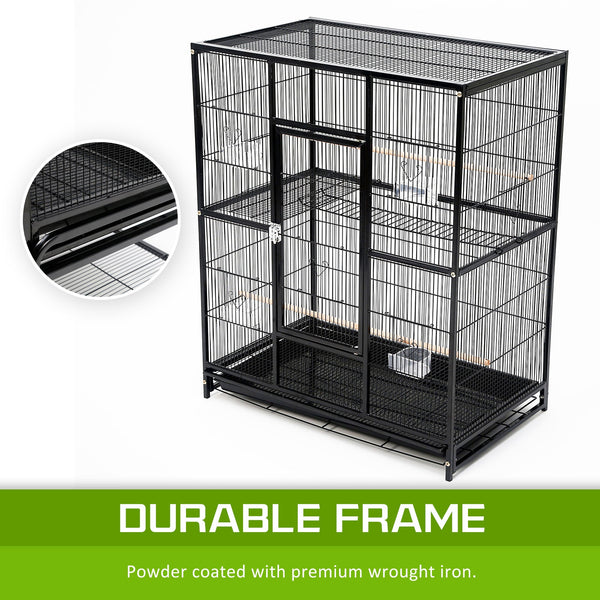 Paw Mate 137Cm Bird Cage Parrot Aviary Melody