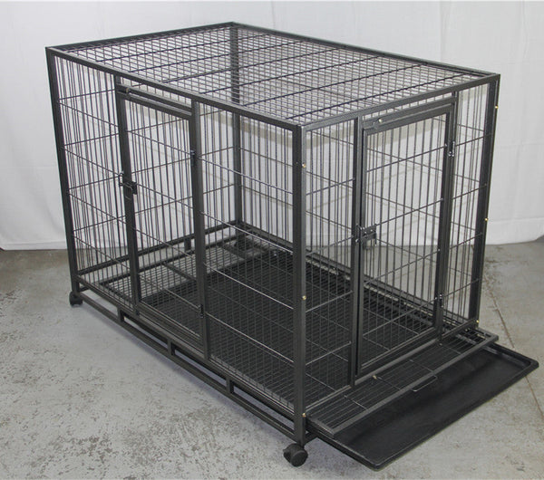 Yes4pets Xl Pet Dog Cat Cage Metal Crate Kennel Portable Puppy Rabbit House