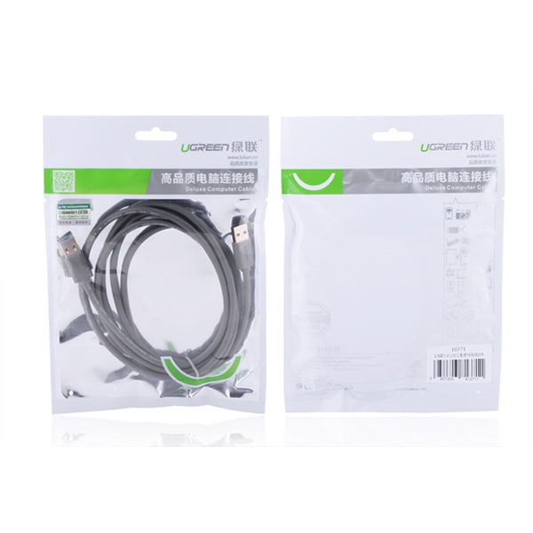 Usb3.0 A Male To Cable 2M Black (10371)