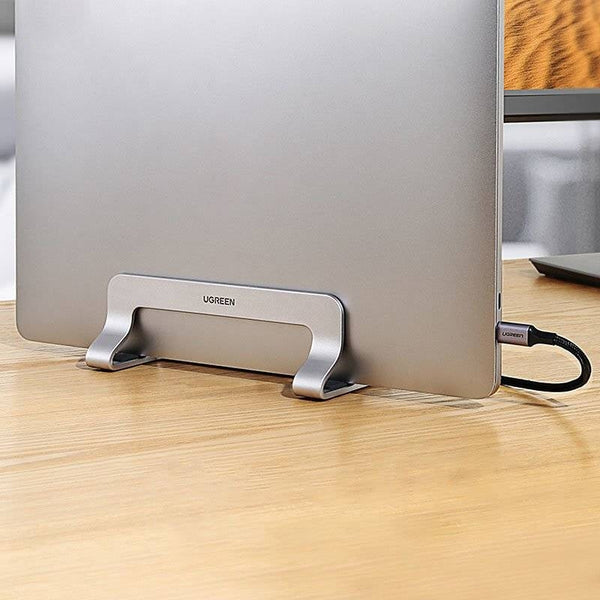 20471 Aluminium Vertical Laptop Stand Compatible Up To 12-26Mm