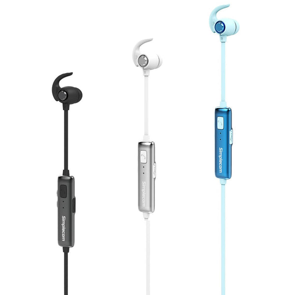 Simplecom Bh310 Metal In-Ear Sports Bluetooth Stereo Headphones