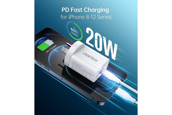 Choetech Q5004 Pd Fast Type Wall Charger 20W