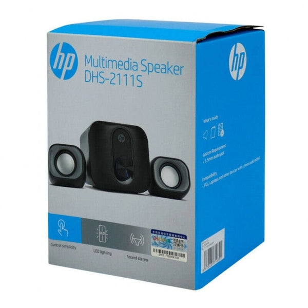 Hp Dhs-2111S Stereo 2.1 Multimedia Speaker