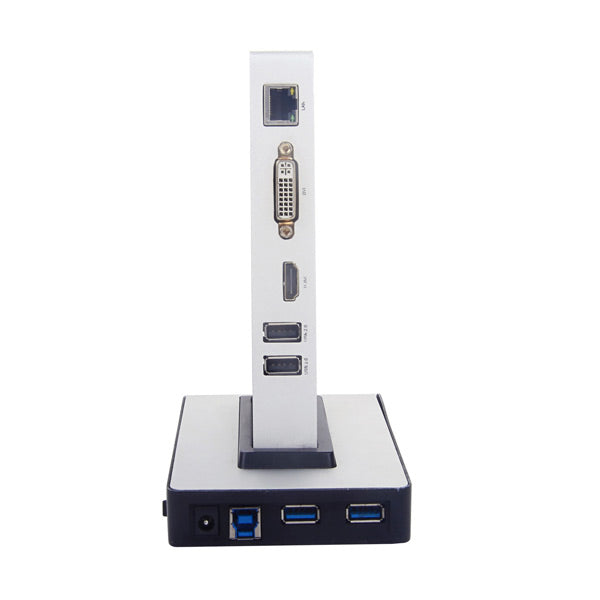 Winstars Usb3.0 Multi-Task Dual Video Docking Station With Hdd Base