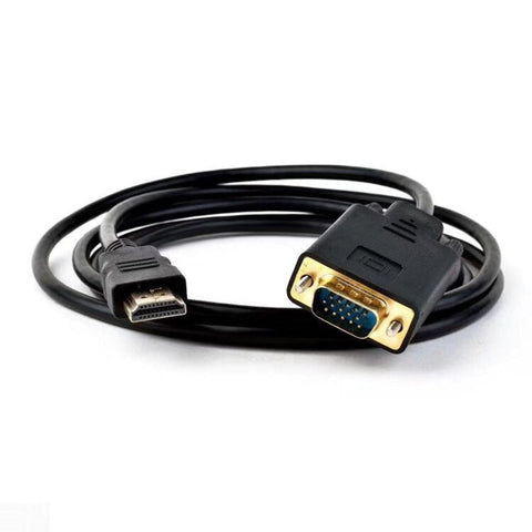 1.8M 6 Feet Hdmi Male To Vga Cable For Computer, Laptop, Pc, Monitor Etc