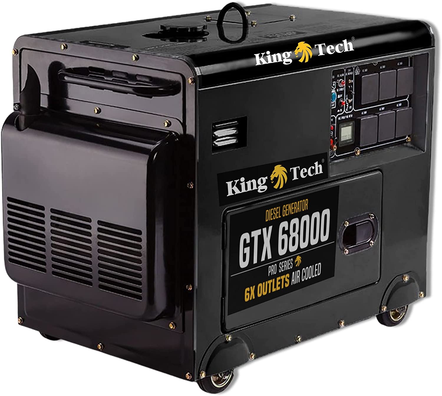 Diesel Generator Single Phase 8.4Kw Rated 6Kw 13Hp Portable