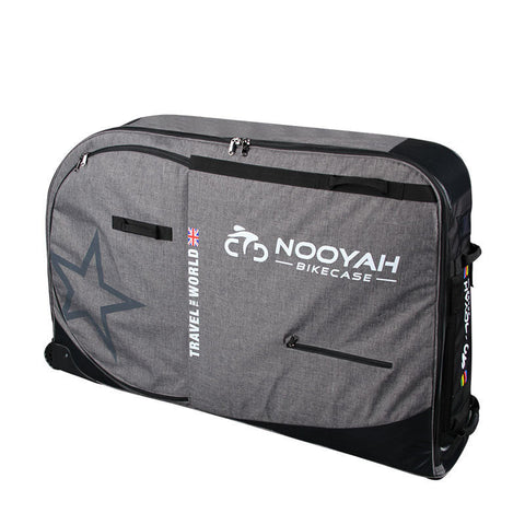 Nooyah Bike Travel Bag Case Plane Boat Shipping Transport, Fits Cross Country All Mountain Bike, Mtb, Tt, Road Triathlon 29Er 700C