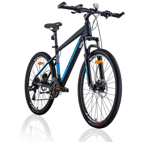 Trinx M600 Mountain Bike 24 Speed Mtb Bicycle 21 Inches Frame Blue