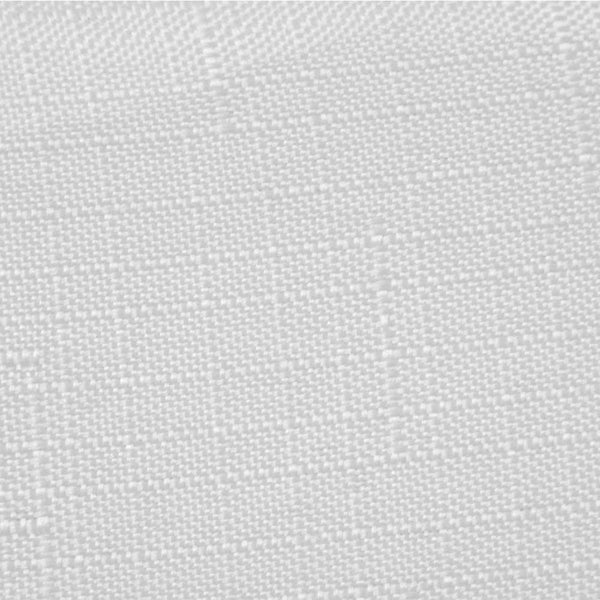 Emporio Slub Table Cloth White 180 Cm Round
