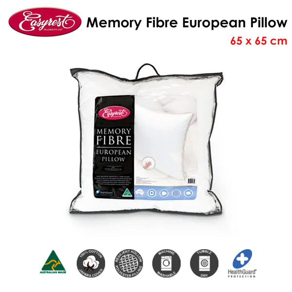 Easyrest Memory Fibre European Pillow 65 X Cm