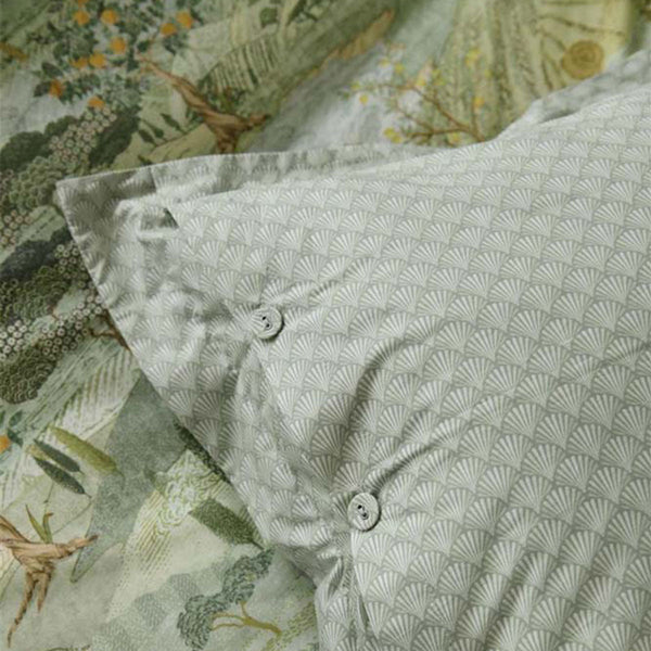 Pip Studio Toscana Green Cotton Quilt Cover Set