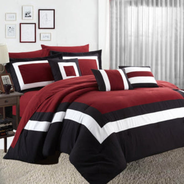 10 Piece Comforter And Sheets Set King
