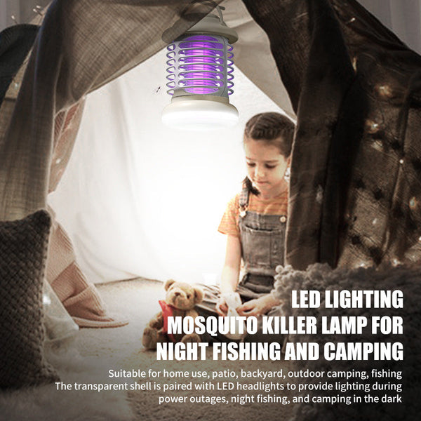 Lifebea Electric Insect Killer Mosquito Pest Fly Bug Zapper Catcher Trap Lamp Repellent Light For Home Or Outdoor Portable Camping