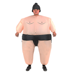 Sumo Fancy Dress Inflatable Suit -Fan Operated Costume