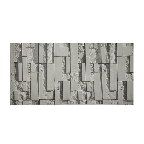 Wallpaper Brick Pattern 3D Textured Non-Woven Paper Roll