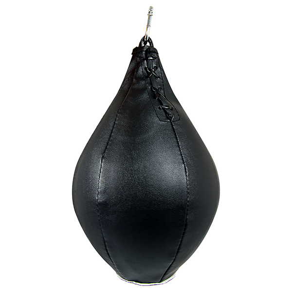 Boxing Speed Bag Cowhide Leather Mma Punching Focus Muay Thai Training