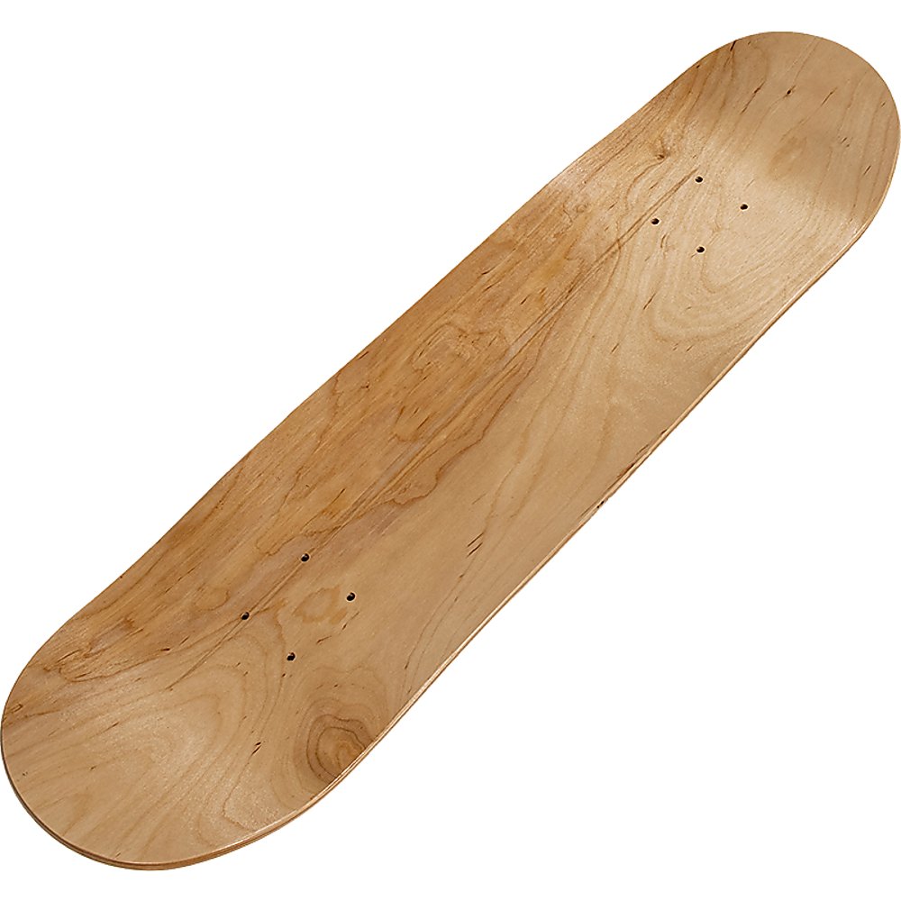 7 Layers Skateboard Deck Natural Wood Maple Double Concave Blank Board Diy