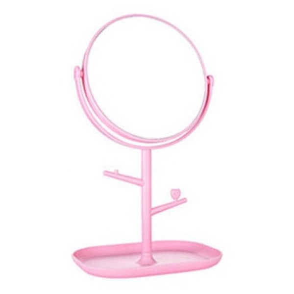 Vertical Double Sided Mirror Pink